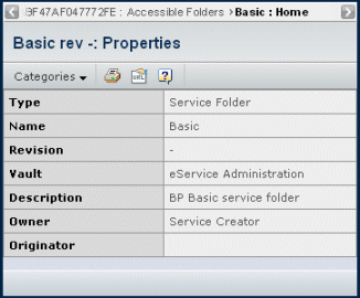 Folder Properties
