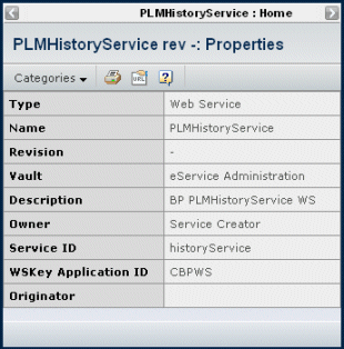 Web Services Properties